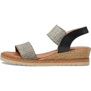 Andre Assous NEVEAH Wedge blk/beige